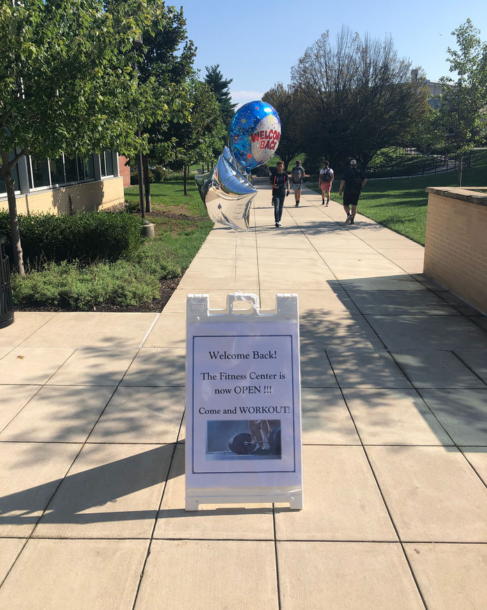 Welcome Week 2021 Sign