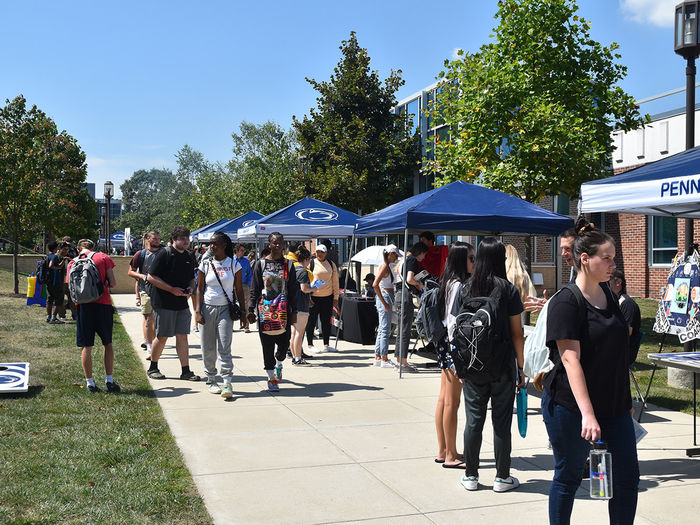 Student involvement fair.