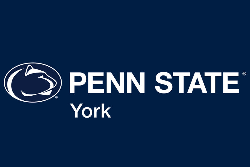 Reverse Penn State York Athletics Logo