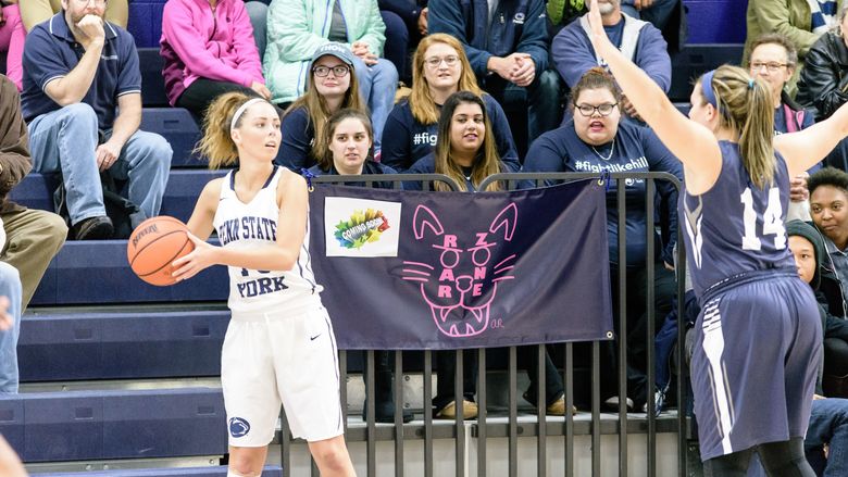 Penn State York Women’s Basketball player