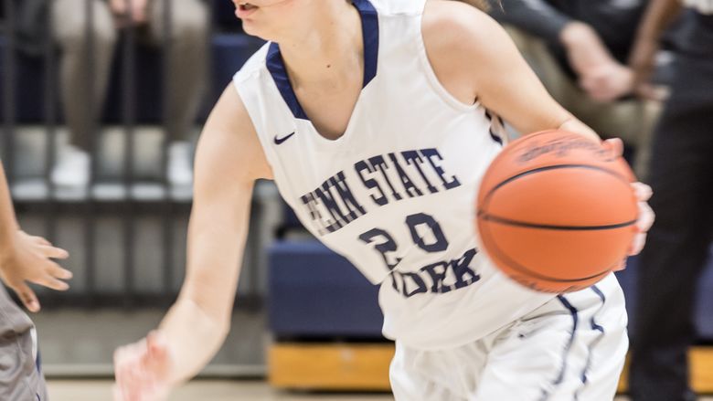 Karra Thomason with ball