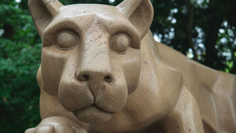 Lion Shrine Close-up