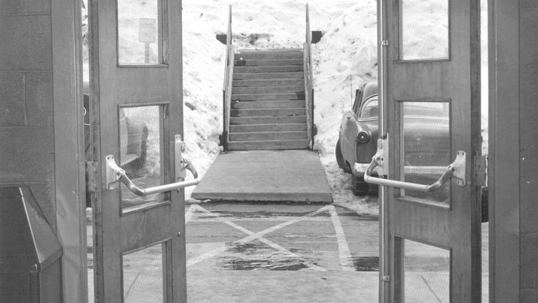 Main Classroom Building in the 1950's