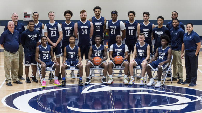 York Men's Basketball Team