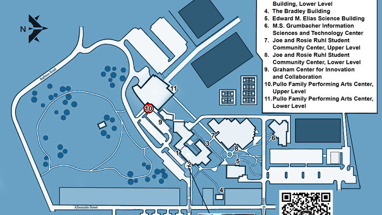 Pullo Center Self-Guided Tour Map