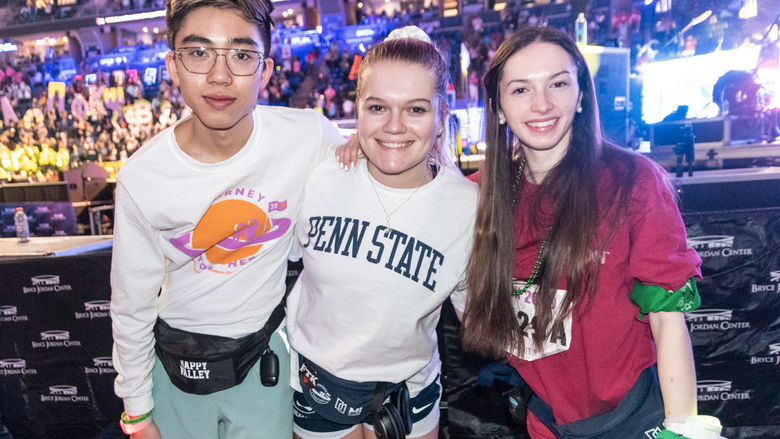 Penn State York students who participated as dancers at THON 2020.