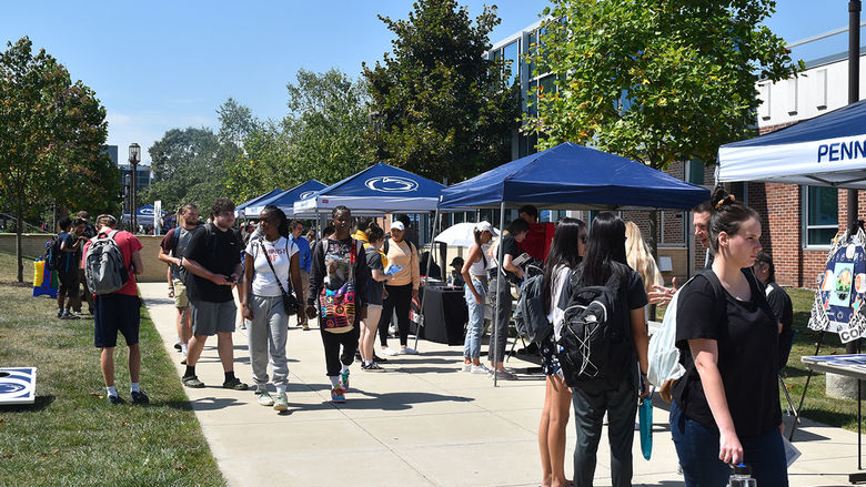 Student involvement fair.