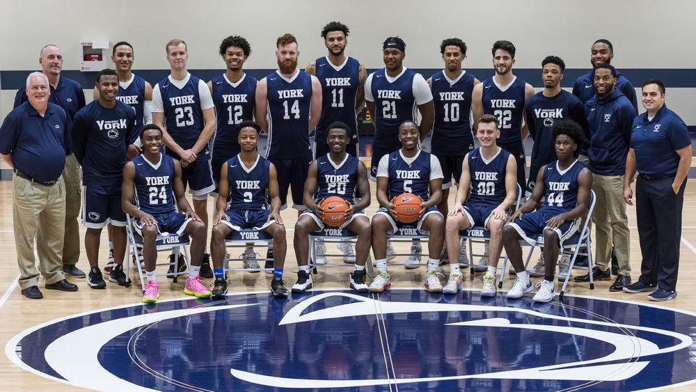 York Men's Basketball Team