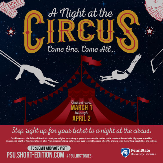 A Night at the Circus, contest graphic A Night at the Circus, contest graphic